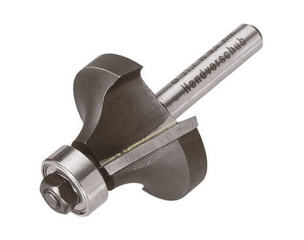 wolfcraft TCT Round-Over Bit I 3963000 I for Precise milling Work Using The Router and Stationary milling Motor.