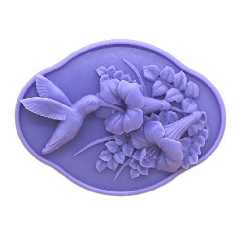 Grainrain Soap Mold Bird Silicone Craft Soap Making Mould Candle Resin DIY Handmade Mold