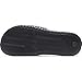 Nike Women's Benassi Just Do It Sandal, Black/White, 6 Regular US