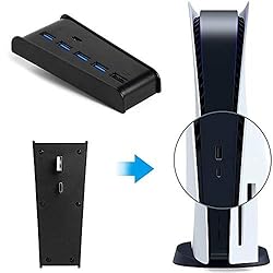 5 Port USB Hub for PS5, Megadream High-Speed