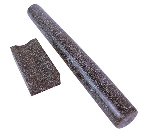 Kota Japan Premium 14” Granite Rolling Pin |EFFORTLESS Dough Roller for Baking, Pastry, Pizza | STURDY GRANITE BASE | Protect Countertops | Easy Clean | Stays Cool | Perfect Gift for Wedding Registry! - Thumbnail 2