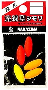 Nakazima ナカジマ 581 蛍光流線シモリ 0号 シモリウキ うき Nakazima ナカジマ 磯 堤防釣り用 Amazon