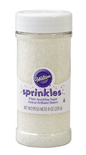 Wilton White Sparkling Sugar, 5.25 Oz.