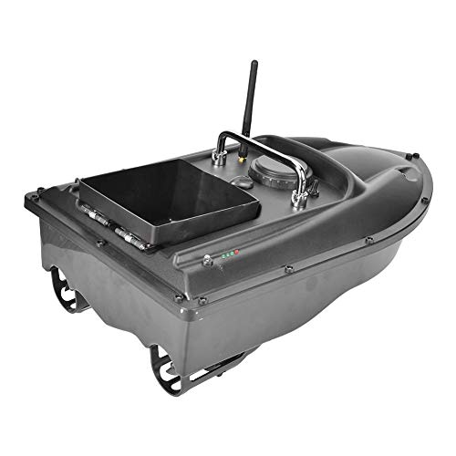 Alomejor1 Fish Finder 1.5kg Chargement 300m Télécommande Bateau Amorce De Pêche Rc Bateau 100-240v Fish Amorce Bateau
