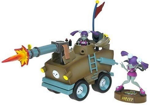 Video Game Vehicle with Cel Damage Violet
