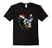Cat lover led christmas tshirt funny