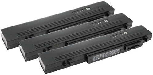 Replacement Laptop Battery for Dell 312-0814 / X413C / X411C / W298C (3-Pack)