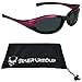 Bikershades Motorcycle Safety Sunglass Foam Padded Pink Frame PETITE Women & Girls