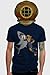 Shark Punch T Shirt Scuba Diver Cool Graphic Tee Funny Shirts