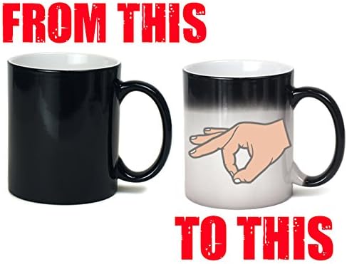 Super Lemon Circle Game Mug - Reveals When HOT Water Added - AS SEEN ON It's Gone Viral - Ball Gazer - 11 OZ Size - Machine Washable