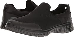 Skechers Men's Go Walk 4-Expert Shoe, Black, 11