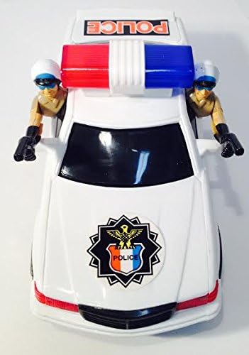 battery operated police car toy