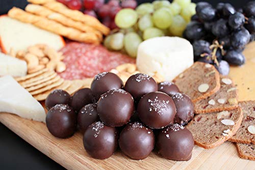 That's it. Sea Salt Organic Dark Chocolate Truffles (12 Truffle Per Box) All Natural Unsweetened Fruit Delicious Cocoa Butter Healthy Snacks with Non-GMO and Gluten Free Perfect Christmas Gift