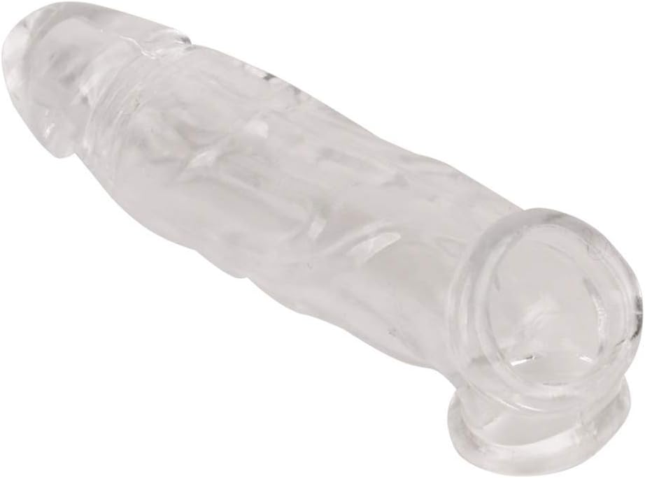Elastic fit Silicone Dick Short Sleeve Cuff Sleeves Suitable for Couples