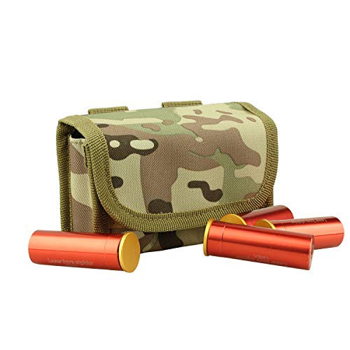 Kosibate 10 Round Shotgun Shotshell Reload Holder Molle Pouch for 12 Gauge/20G (CP)