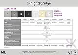 Knightsbridge SF2000MBB Screwless 1G 2-Way Switch 230V Matt Black view 5