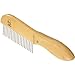 Master Grooming Tools Ultimate Coarse Comb W/Wooden Handle, 9 1/2 