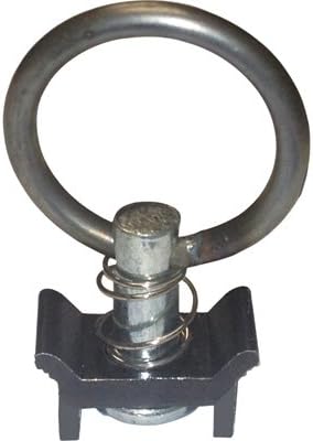 L-Track Single Stud Rings - 4-Pk., 3/8in. x 1in., Model# 30164