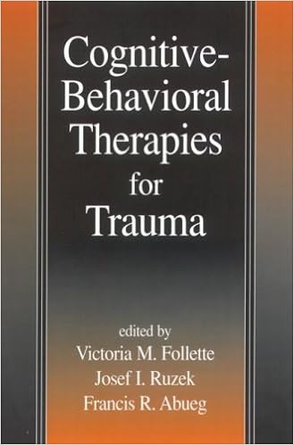 Cognitive Behavioral Therapies For Trauma Victoria M - 