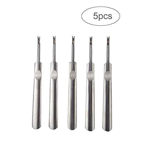 Plum garden 5pcs working hand leather edge skiving diy tool stain…