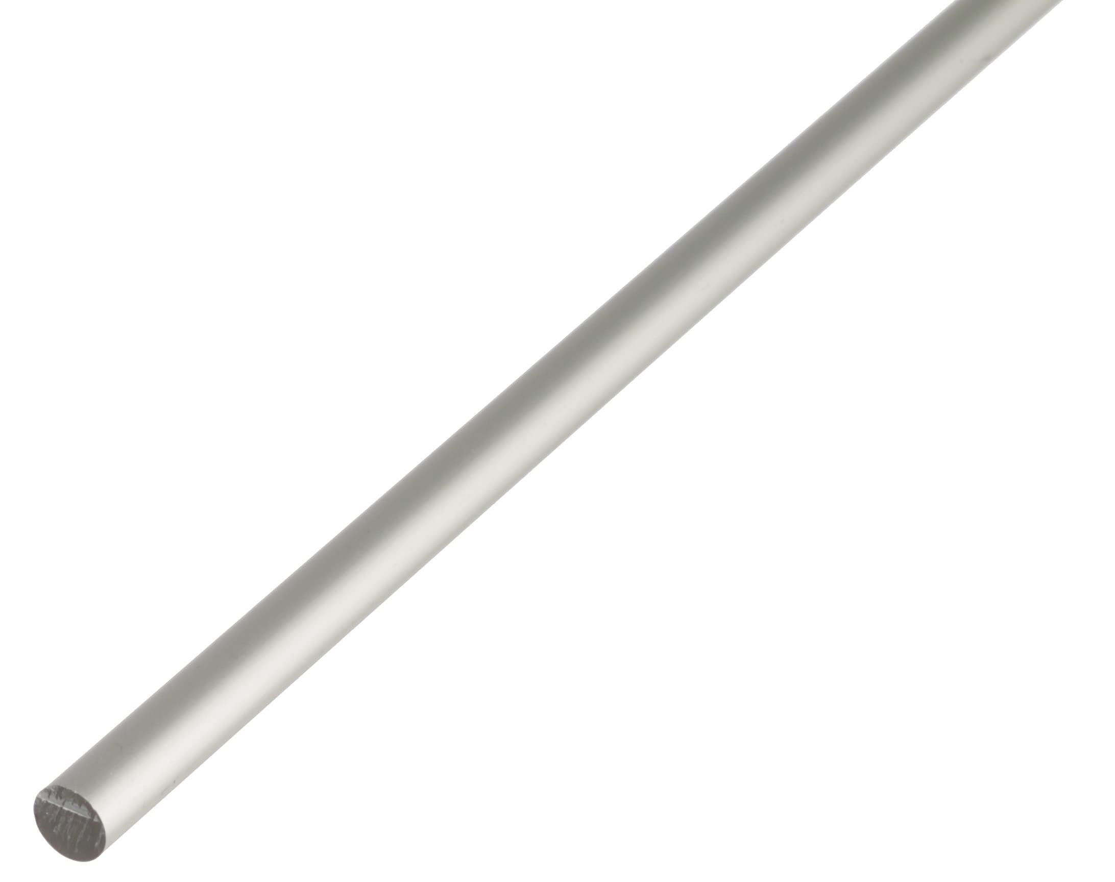 Alberts 473334 Round Bar Aluminium Anodised Silver 1000 x 8 mm — image 1