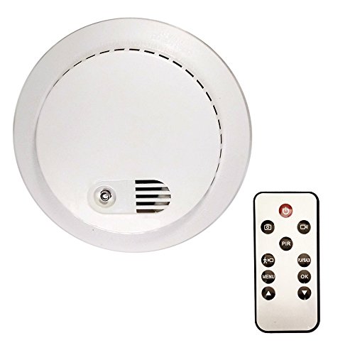 PalmVID DVR PRO Smoke Detector Hidden Camera Spy Camera with Adjustable View