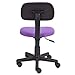 Homycasa Yanyan Teens Chair Mesh Mid-Back Height Adjustable Computer Kids Task Desk Office Chairs (Purple)