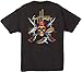 Guy Harvey Pirate Shark T-Shirt BLACK X-Lg