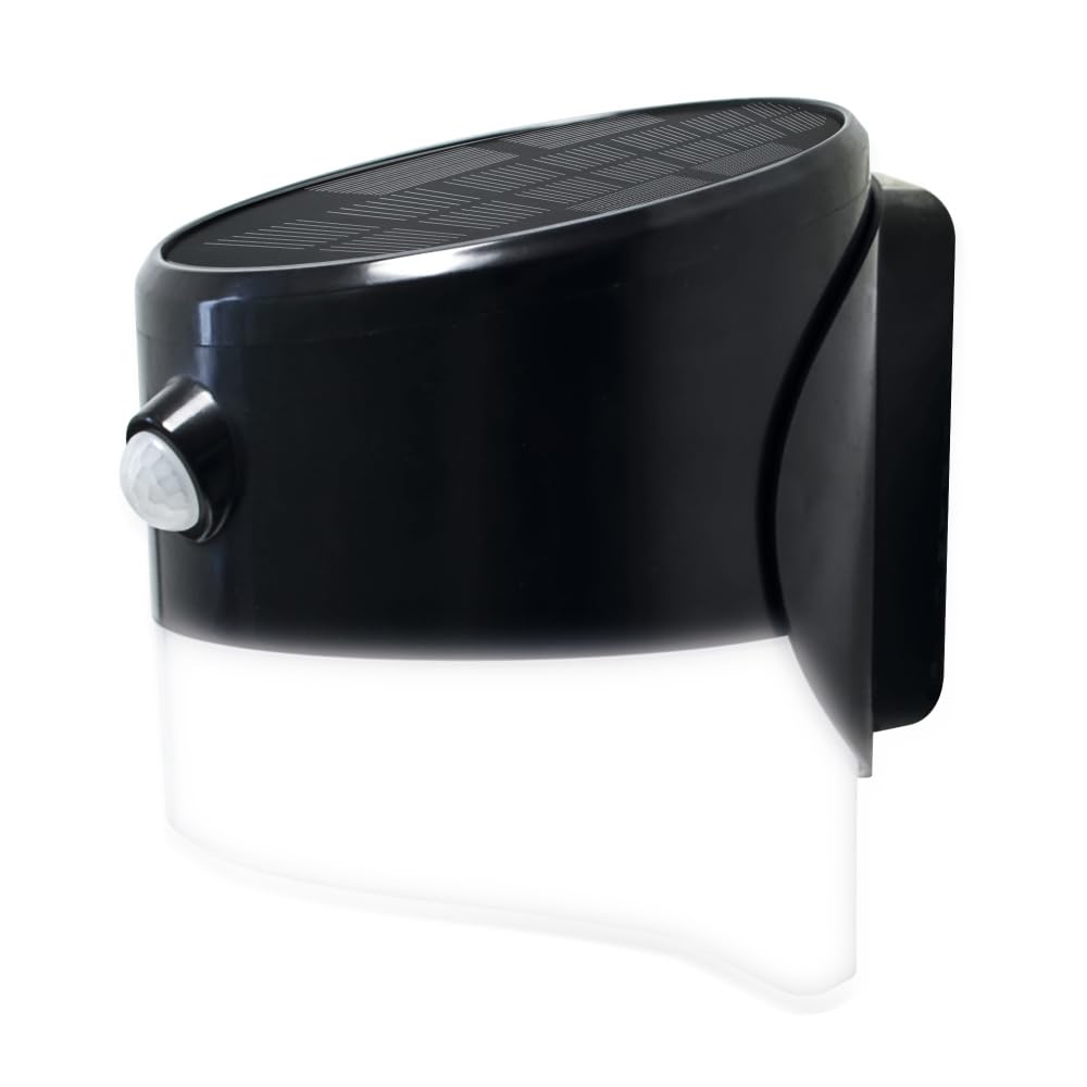 Luceco LED Solar PIR Sensor Wall Lantern