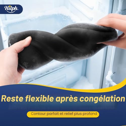 Hilph Cooling Shoulder Cuff Flexible with Velcro Closure for Rotator Cuff, Tendonitis, Shoulder Pain, Postoperative Recovery, Large