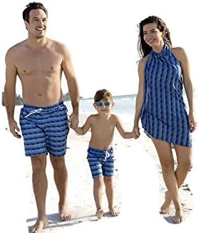 Father &amp; Son Matching Shorts (1-3, BLUE)