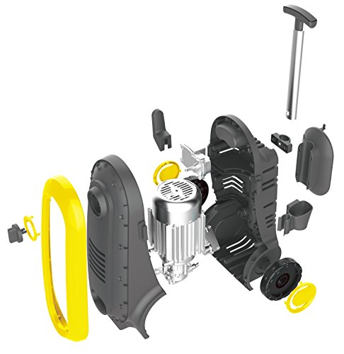 Power Pressure Washer 2300 PSI Electric | Brushless Induction Technology | The Next Generation of Pressure Washer | 3X More Lifespan | Ultra Low Sound | New Design | Power Efficient (Yellow) - Thumbnail 3