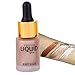 Beauty Glazed Face Glow Liquid Highlighter Contour Make Up Glitter Brighten Shimmer 3D Highlighters Waterproof (BRONZE)