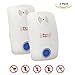 GikPal 2-Pack Ultrasonic Repeller Indoor Repellant for Mice, Mosquitos, Roaches, Spiders, Insects, & Rodents – Ecofriendly Bug