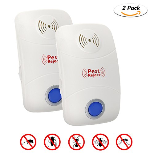 GikPal 2-Pack Ultrasonic Repeller Indoor Repellant for Mice, Mosquitos, Roaches, Spiders, Insects, & Rodents – Ecofriendly Bug GikPal 2-Pack Ultrasonic Repeller Indoor Repellant for Mice, Mosquitos, Roaches, Spiders, Insects, & Rodents – Ecofriendly Bug