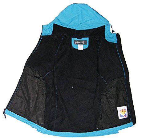 Pulse Womens Plus Size Soft Shell Hooded Jacket (1X (16/18), Blue)