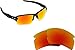 Seek Optics Replacement Sunglass Lenses for Oakley Flak 2.0 XL - Shatterproof Replace a Scratched or Broken Lens in Existing Frames Fire Red Mirror Polarized