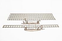 Rails with Crossing by Ugears Is Mechanical 3D Puzzle Wooden Brainteaser for Kids, Teens and Adults