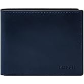 Fossil Men's Derrick RFID-Blocking Leather Bifold Wallet with Flip ID Window for Men