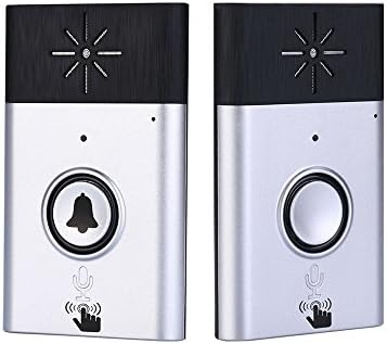KKmoon Wireless Voice Intercom Doorbell 2-way Talk Display with
