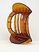 Annie Updo Claw Hair Clip - Brown 3 pieces