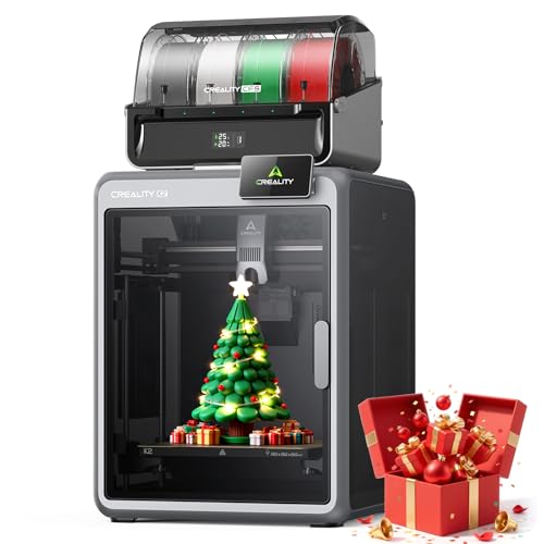 Photo 1 of ***FOR PARTS ONLY / DAMAGED**** Creality K2 Combo (A) 3D Printers, Multicolor 3D Printer Machine with CFS, Dual Camera, 600mm/s Printing Speed, Next-Gen Direct Drive Extruder, 260 * 260 * 260mm Printing Volume