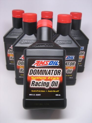 AMSOIL DOMINATOR Synthetic 2-Cycle Racing Oil (6 Quarts)