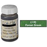 Tandy Leathercraft Eco-flo Forrest Green Dye 4.4 Oz 2600-14