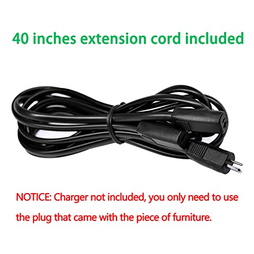 FOOAO Battery Pack for Reclining Furniture 2500mAh Universal Wireless Recliner Battery Pack