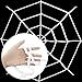 CDWERD Halloween 8.8ft Spider Web + 35.4 Inch Big Spider Best Halloween Decorations Props