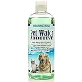 Pet Water Additive Dental Care - Freshen Breath, Promote Healthy Gums, Reduce Plaque and Tarter Build Up - For Dogs and Cats, 16oz