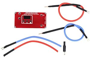 FAFEICY Mini Spot Welder Handheld Portable Welding Machine with LCD Display for 18650 Battery Capacitor and DIY Welding Projects