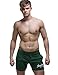 SEOBEAN Mens Low Rise Sports Soft Running Training Short Pants (Large/31-33 Inch, 2792 Green)