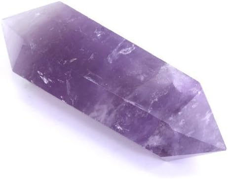 Crystal Allies Gallery 6 Facet Double Terminated Point Amethyst w/Authentic Crystal Allies Stone Card